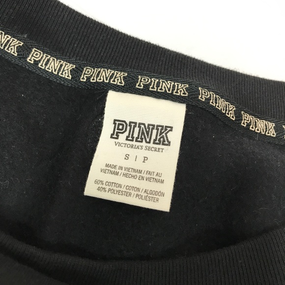 NEW Victoria Secret Pink polka dot sequin sweater - Picture 4 of 5